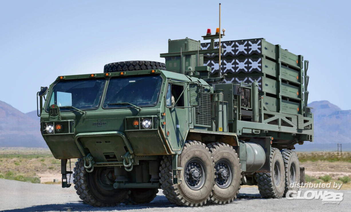 Trumpeter 01091 Iron Dome Air Defense System Based on M1120A4 HEMTT in 1:35