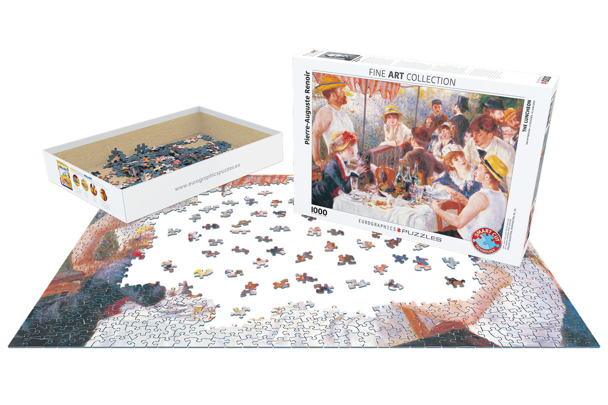 EUROGRAPHICS 6000-2031 Das Frühstück der Ruderer 1000 Teile Puzzle Neu OVP