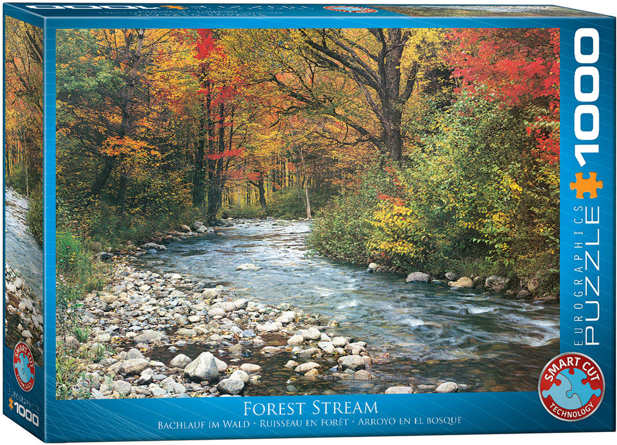 EUROGRAPHICS 6000-2132 Waldbach 1000 Teile Puzzle NEU OVP