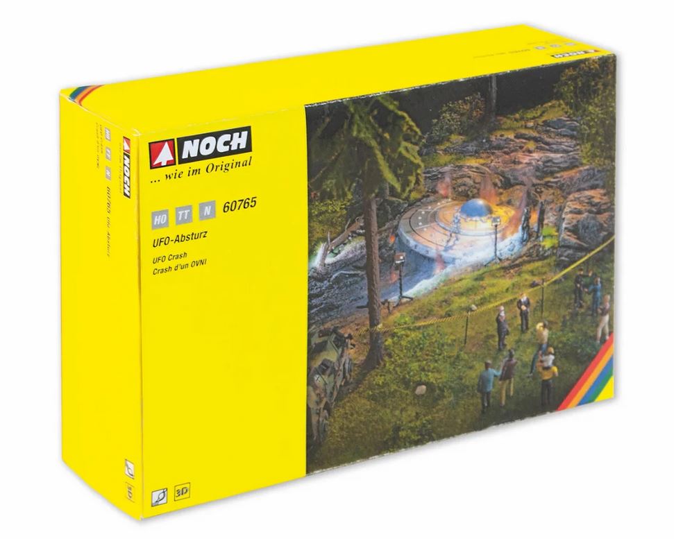Noch 60765 UFO-Absturz 1:87/1:120/1:160 Spur H0/TT/N Neu OVP