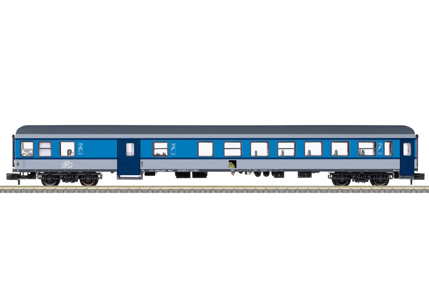 Trix 18551 Personenwagen Bauart Bduu 497.2 SVG 1:160 Spur N