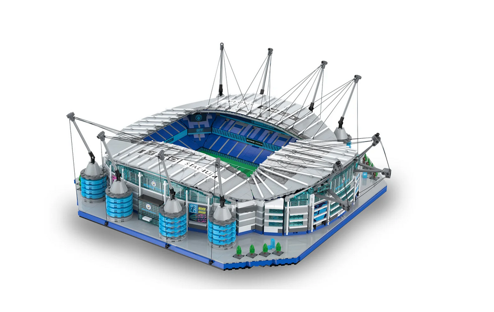 CaDA C66022W Etihad Stadion Manchester City FC 1:400 Bausatz NEU