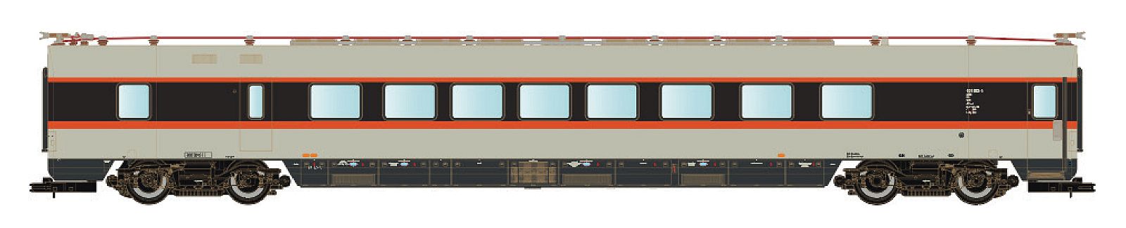LS Models 16003 Speisewagen für ET 403 DB Ep.IVa IC 1:87 Spur H0