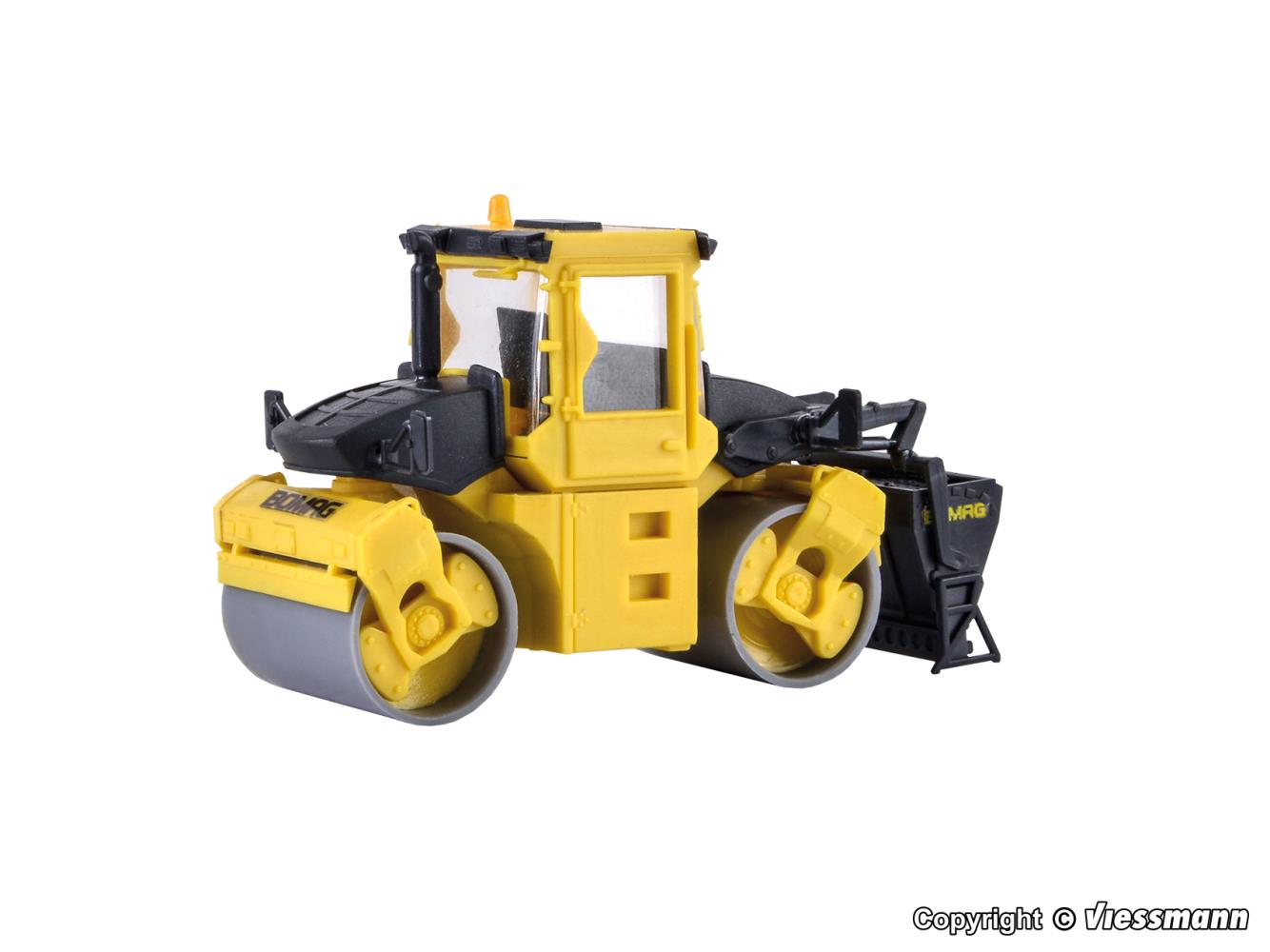 Kibri 11558 BOMAG Walze mit Splittstreuer BS 180 1:87 Spur H0