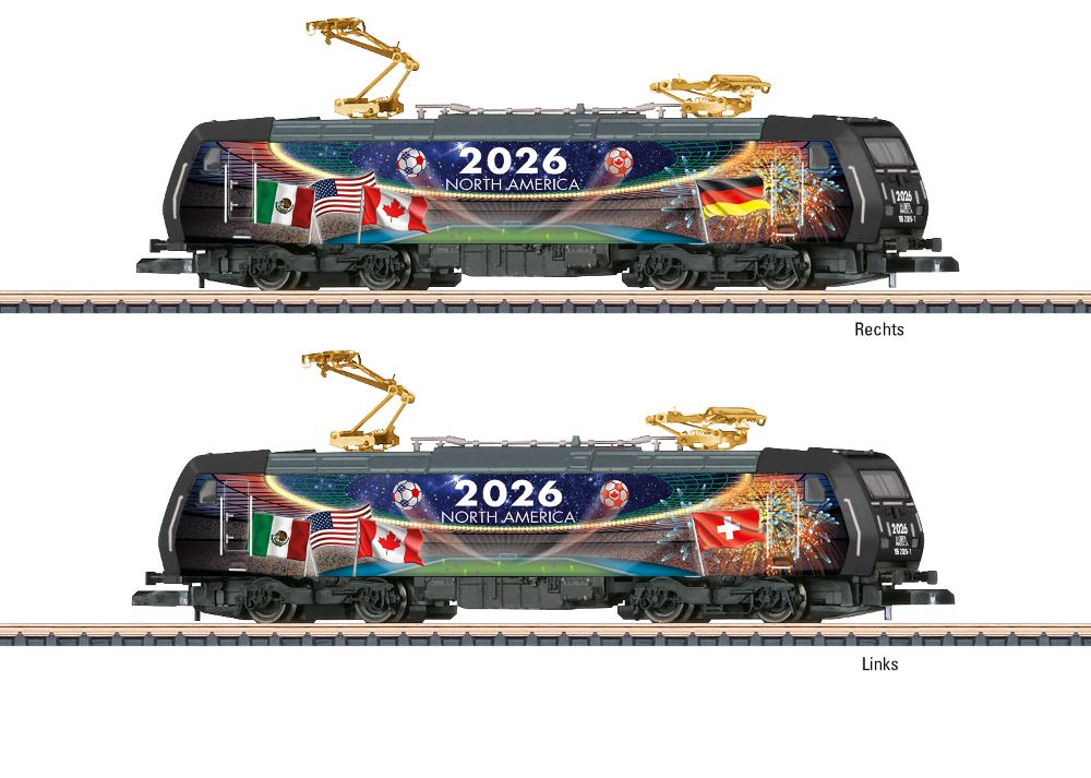 Märklin 88489 E-Lok BR 185.2 North America Spur Z