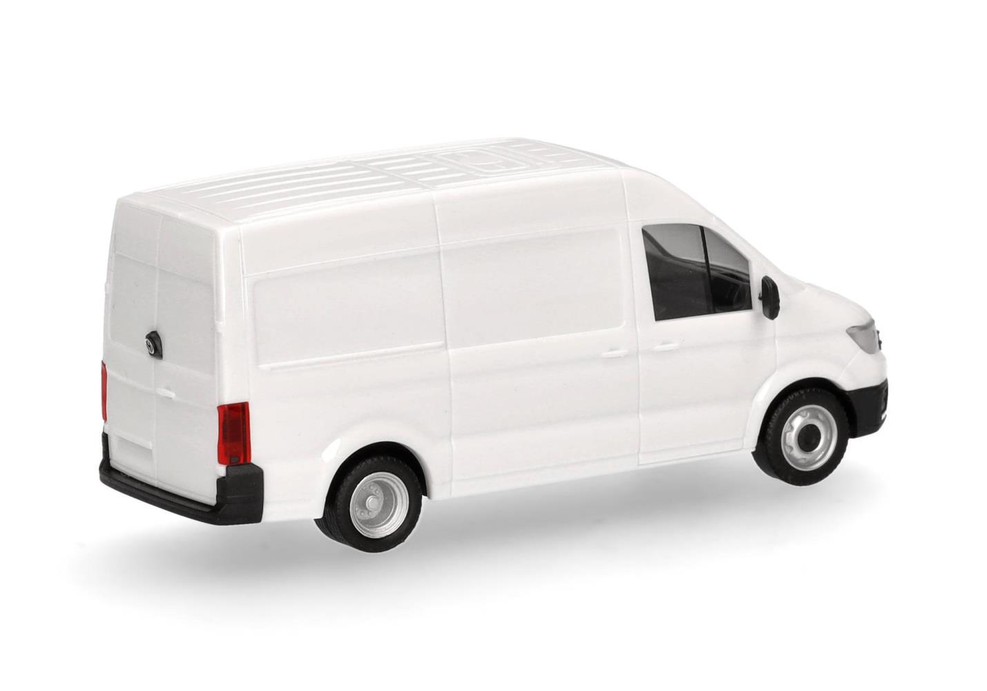 Herpa 014038 MiniKit VW Crafter Kasten HD Zwillingsantrieb weiß 1:87