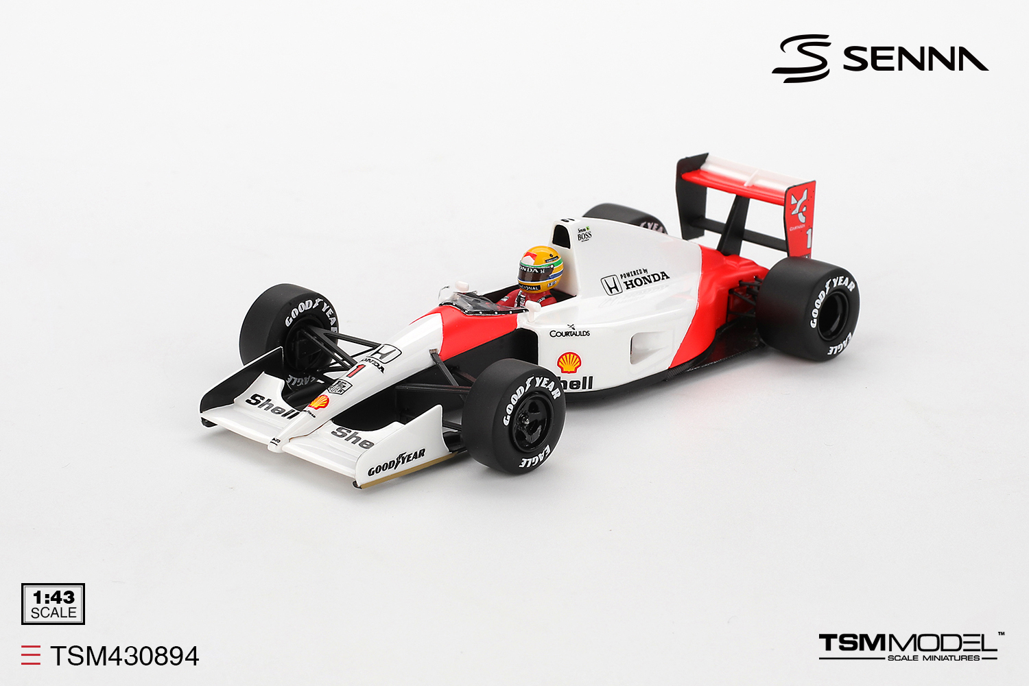 TSM TSM430894 1:43 MCLAREN MP4/6 #1 AYRTON SENNA