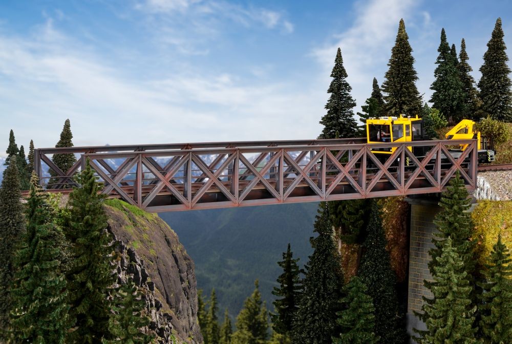 Kibri 39702 H0 Fachwerk-Stahlbrücke, eingleisig
