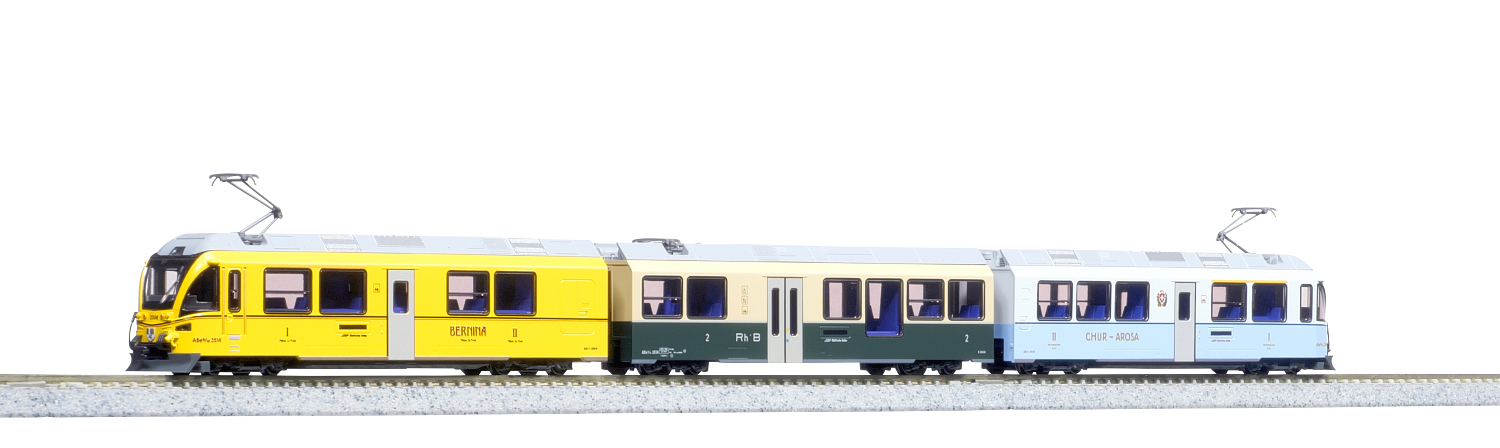 Kato 10-2221 Triebzug ABe 8/12 Allegra 3-tlg. RhB Ep.VI Spur N
