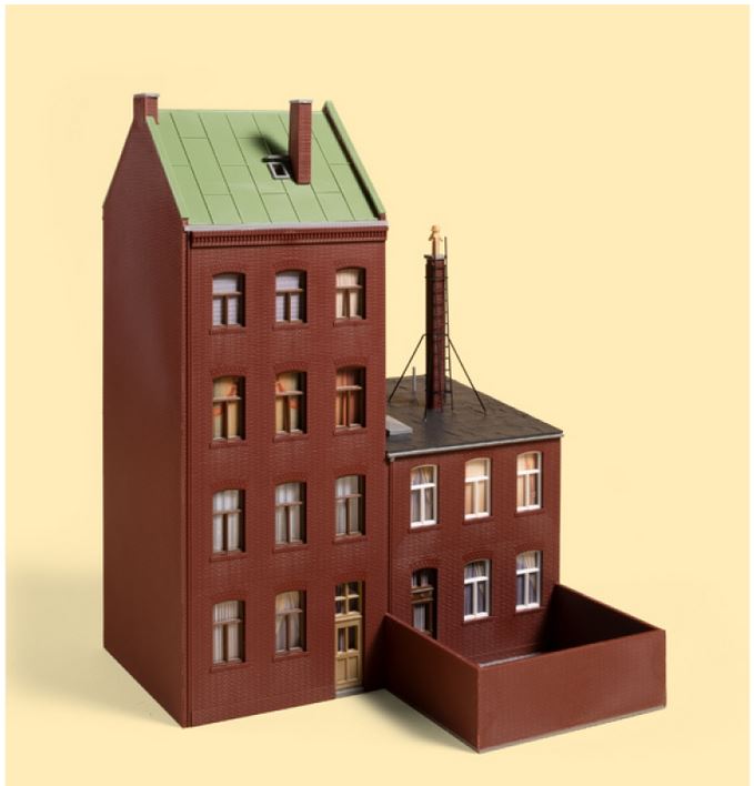Auhagen 11464 Stadthäuser Schmidtstraße 35/37 - Spur H0 - Bausatz