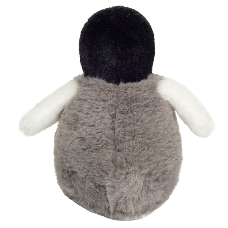 Teddy Hermann 900382 Pinguin grau/schwarz 15 cm Stoff/Plüsch/Kuscheltier