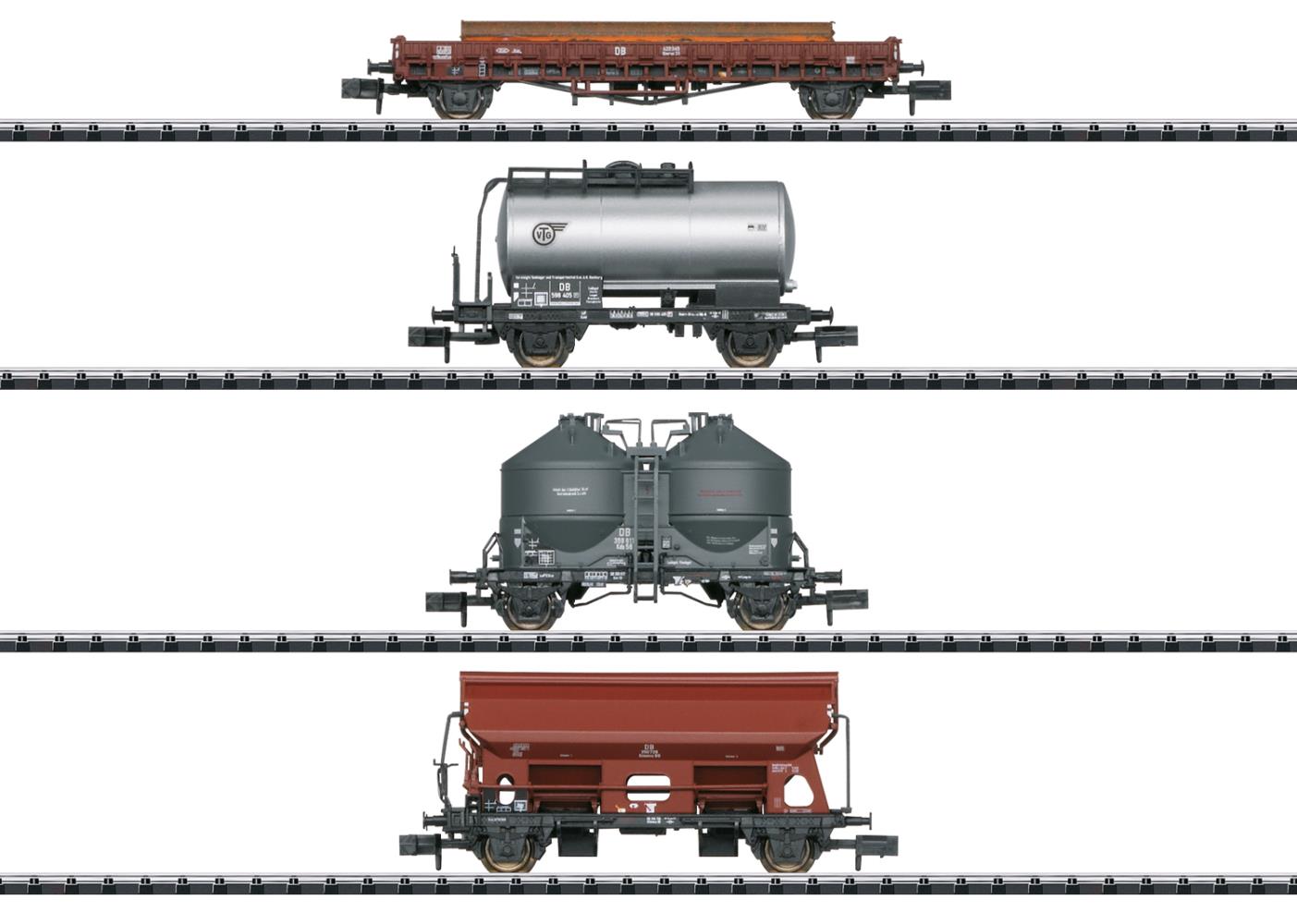 Trix MHI 18722 Güterwagen-Set DB 1:160 Spur N Neu OVP