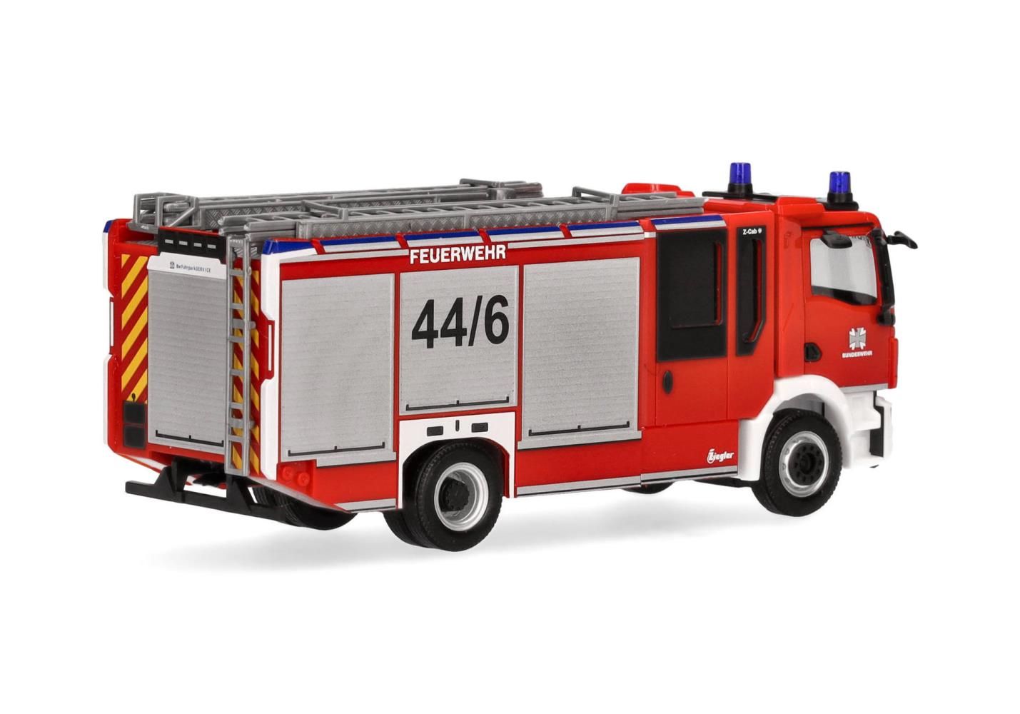 Herpa 747158 MAN TGM CC Z-Cab Bundeswehr/Feuerwehr 1:87