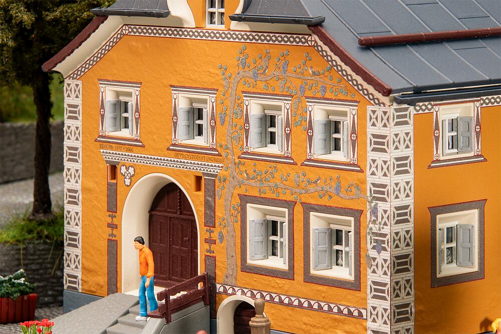Faller 130661 Engadiner Traditionshaus 1:87 Spur H0 Bausatz Neu