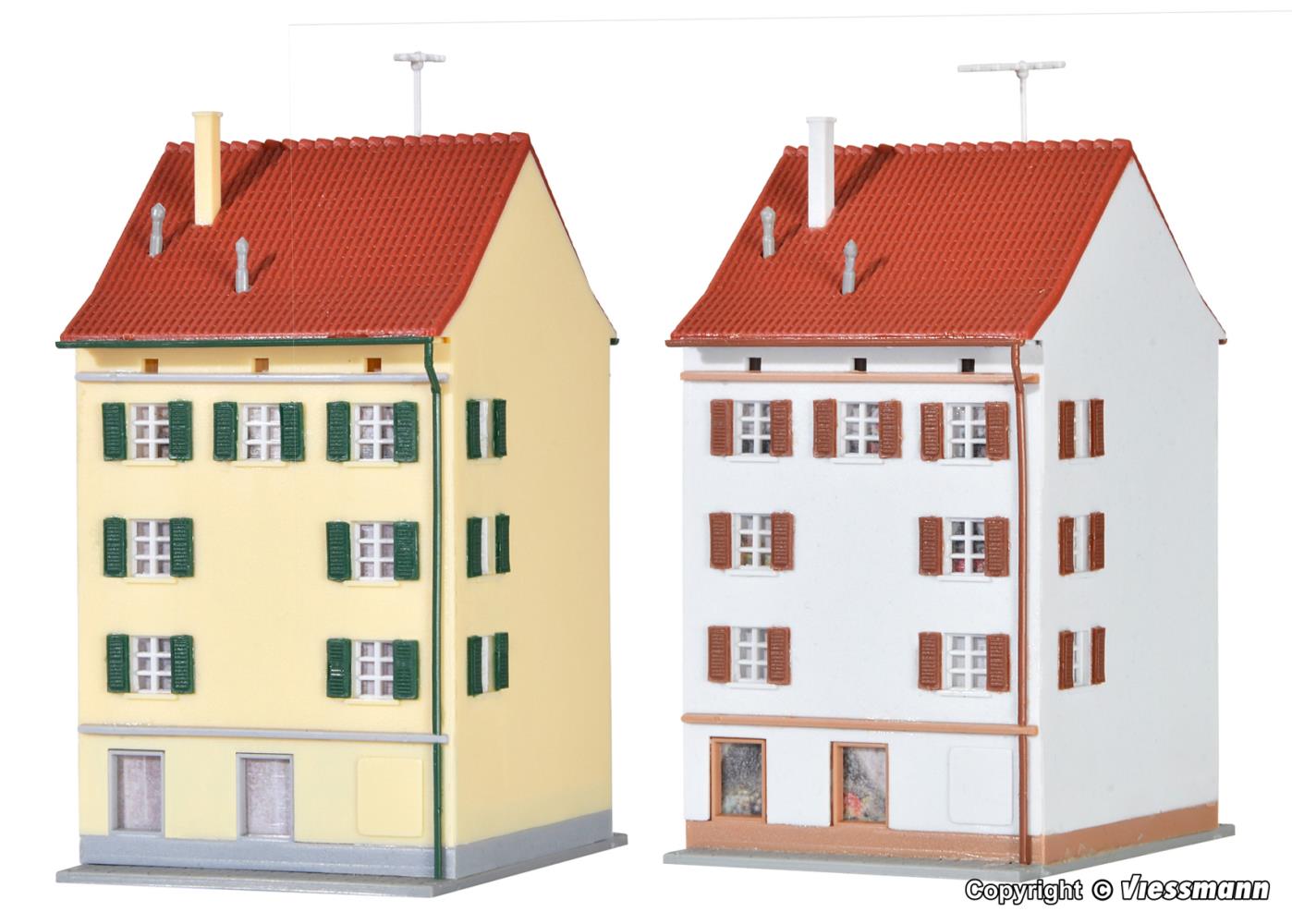 Kibri 36843 Mehrstöckiges Wohnhaus mit Ladengeschäft Spur Z