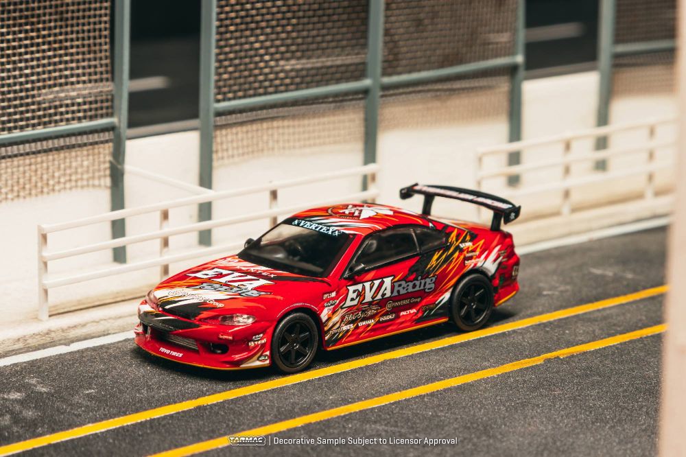Tarmac Works T64G-023-EVA02 1:64 NISSAN SILVIA (S15) EVA RT PRODUCTION MODEL-02 2025