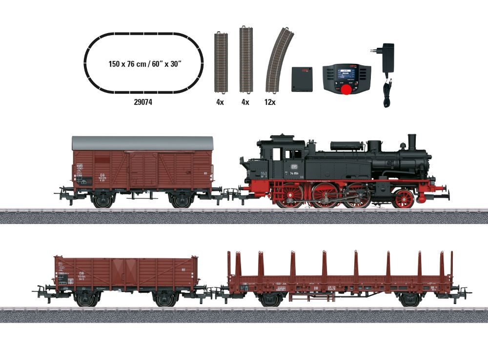 Märklin 29074 Digital-Startpackung "Güterzug Epoche III" 1:87 Spur H0