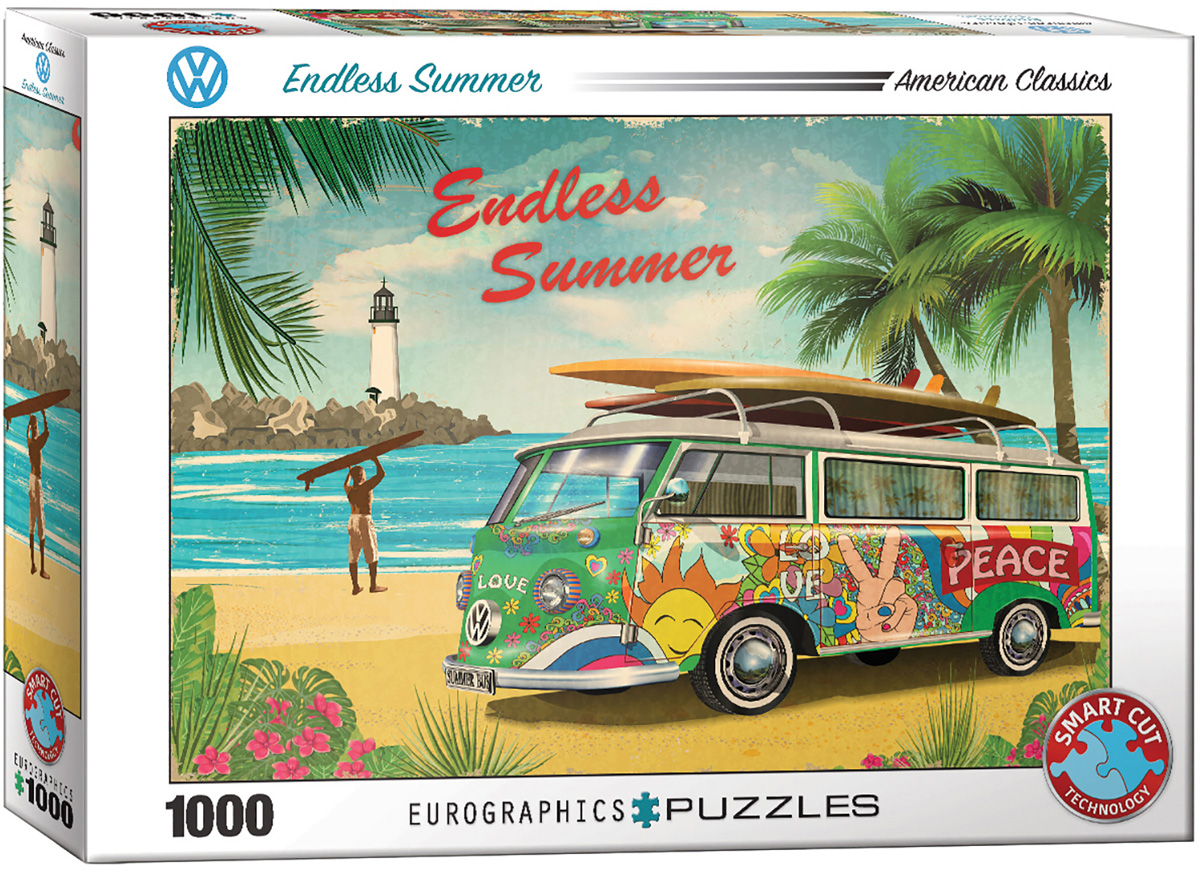 EUROGRAPHICS 6000-5619 VW Endless Summer 1000 Teile Puzzle