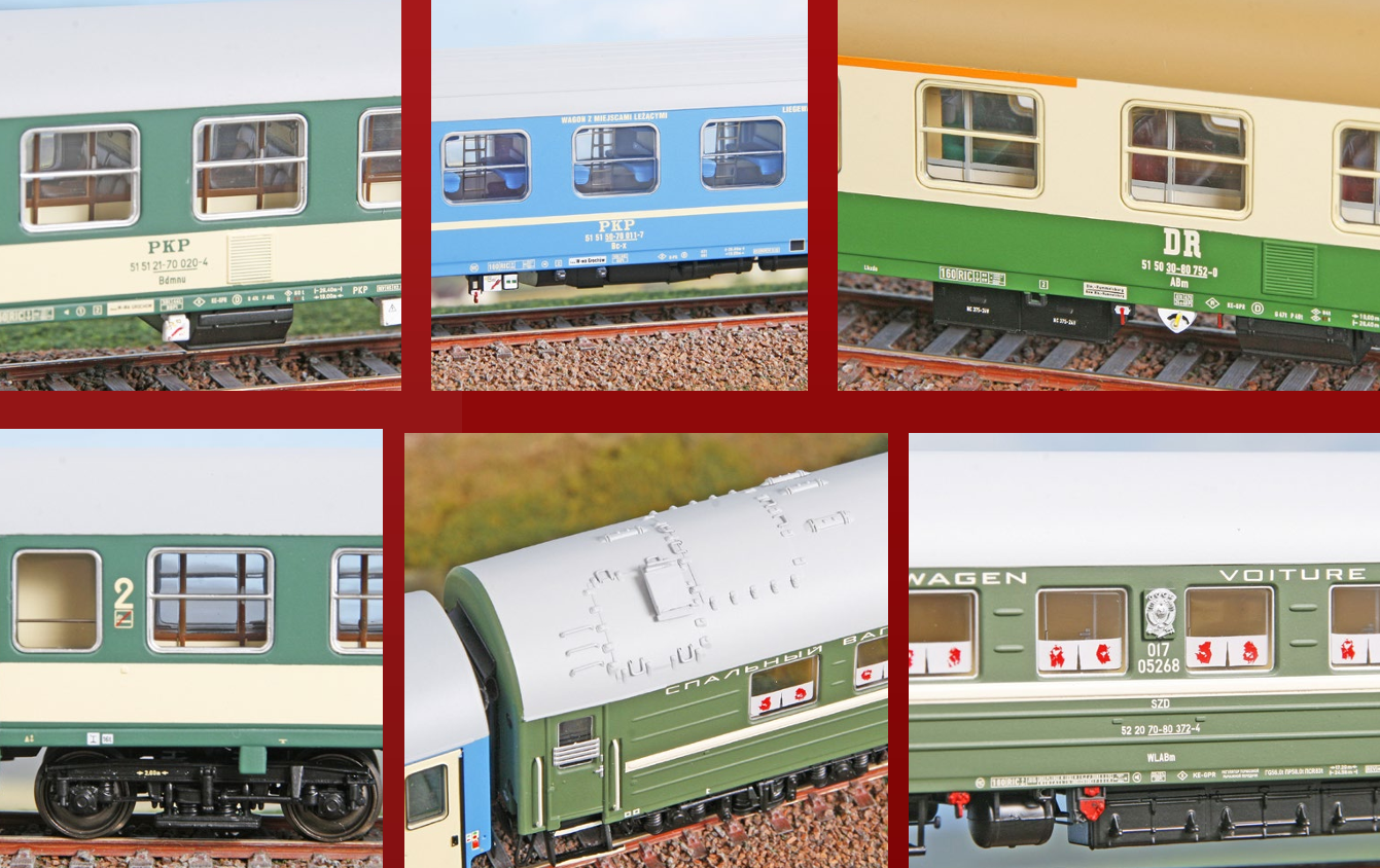 ACME 55322 Hoek van Holland Warszawa Express 1:87 Spur H0 DC