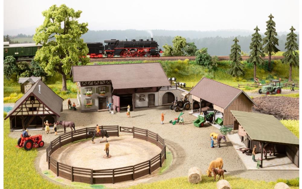Noch 63714 Bauernhof - Spur N - Bausatz - Neu - OVP