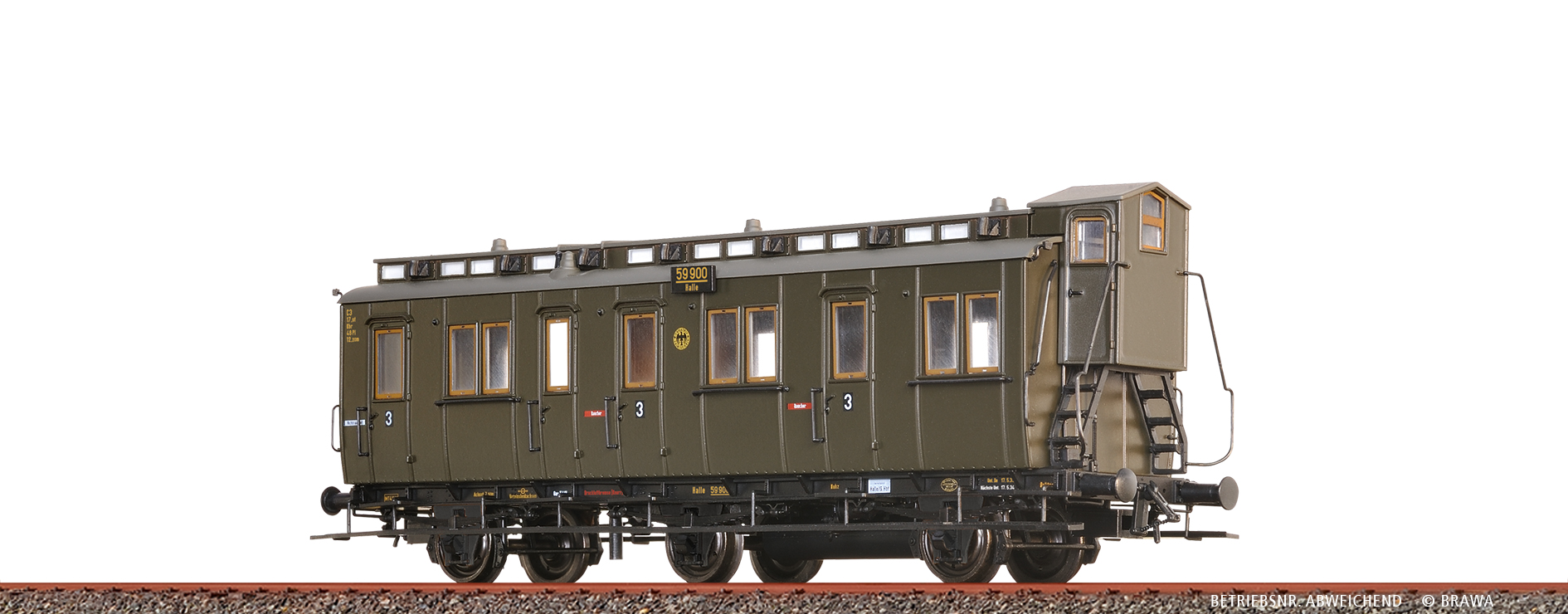 Brawa 45495 H0 Abteilwagen C3u DRG