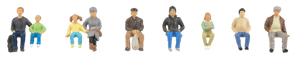 Faller 151663 Sitzende Personen II - 1:87 Spur H0 - Neu - OVP