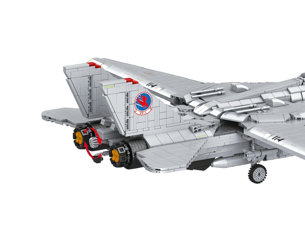 Revell 00963 Maverick's F-14A Tomcat "Top Gun" - Brick System NEU