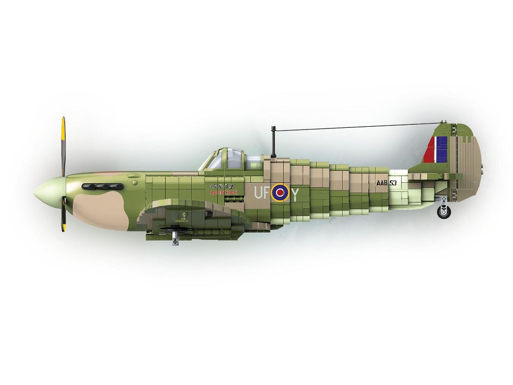 Revell 00962 Iron Maiden Spitfire MK.II Aces High Brick System 1:18