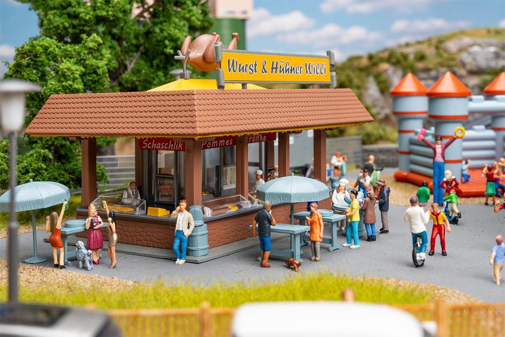 Faller 190094 Aktions-Set Ruhrpott-Kirmes 1:87 Spur H0 Bausatz NEU