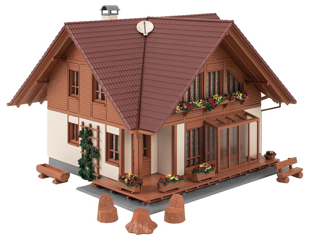 Faller 130659 Einfamilienhaus Rustica 1:87 Spur H0 Bausatz Neu OVP
