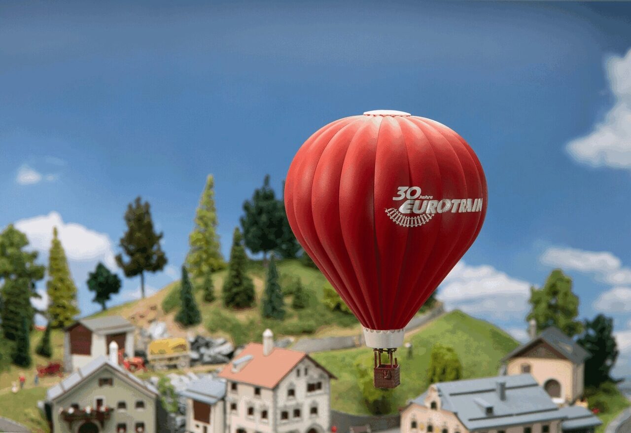 Faller 190404 Heißluftballon 30 Jahre Eurotrain 1:87 Spur H0 Bausatz