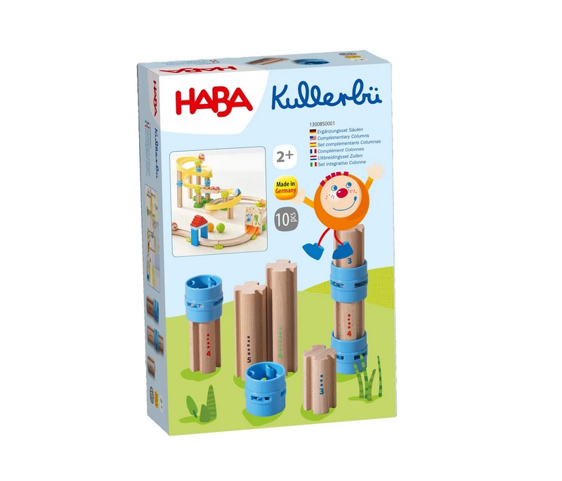 HABA 1300850001 Kullerbü – Ergänzungsset Säulen NEU OVP