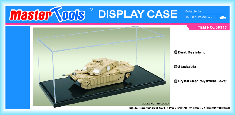 Master Tools 09817 Display Case 210x100x80mm NEU OVP Vitrine