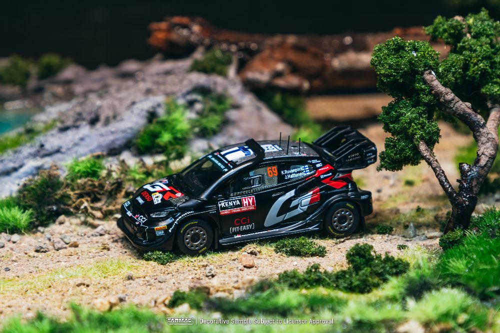 Tarmac Works T64-085-24SAF69 1:64 TOYOTA YARIS GR RALLY1 HYBRID #69