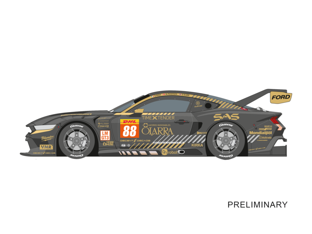 Carrera 20024006 Ford Mustang GT3 Spa 2024 Digital 124 NEU OVP