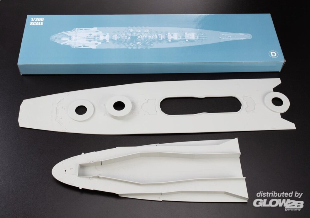 Glow2B 5058052000 YAMATO Battleship PREMIUM 1:200 Bausatz NEU OVP