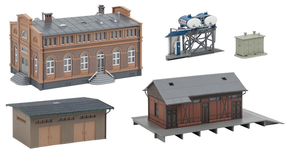 Faller 190088 Aktions-Set Güterumschlag 1:87 Spur H0 Bausatz NEU