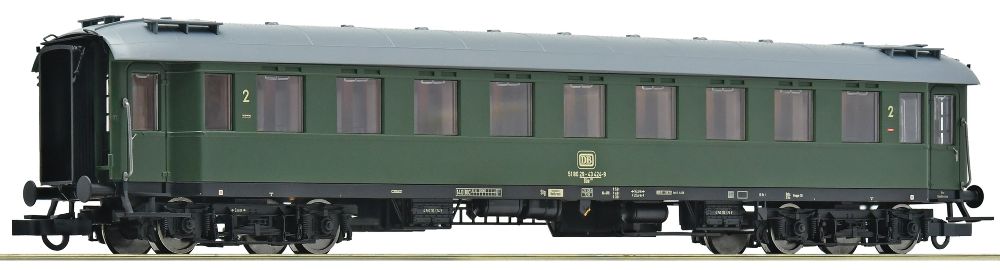 Roco 6200159 Schnellzugwagen 2. Klasse DB 1:87 Spur H0 DC NEU