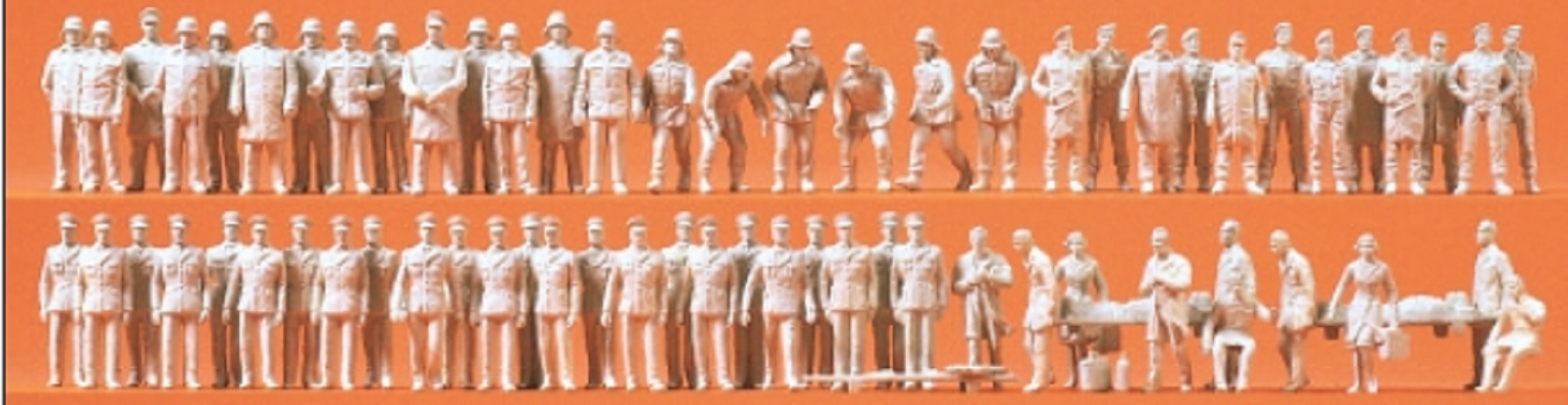 Preiser 16339 Feuerwehr Polizei Rettungsdienst