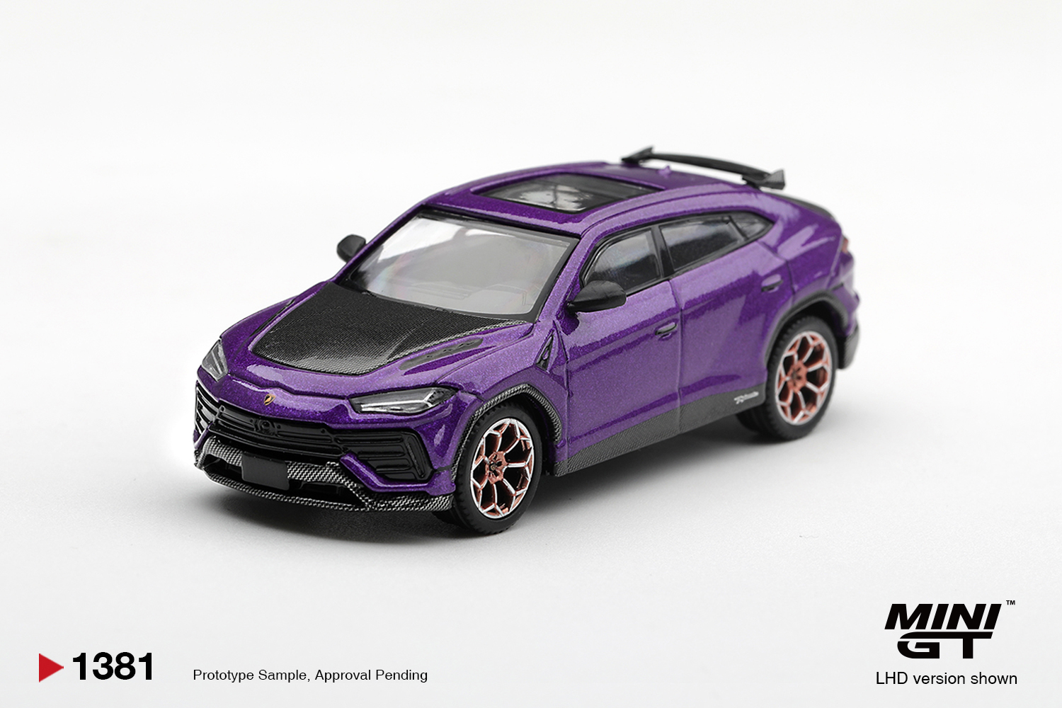 Mini GT 1381 1:64 LAMBORGHINI URUS PERFORMANCE VIOLA PASIFAE 2023