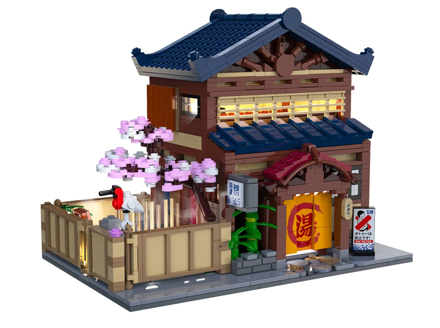 CaDA C66012W Japanisches Bad 1:30 Bausatz NEU OVP Bricks