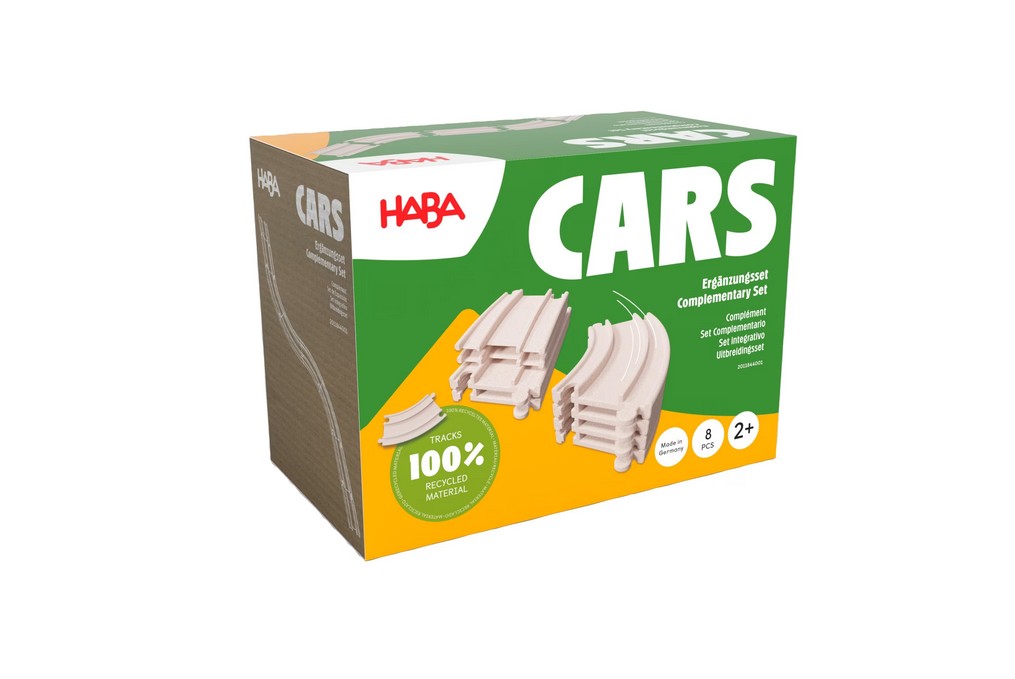 HABA 2011844001 Cars Ergänzungsset, 8-teilig NEU OVP