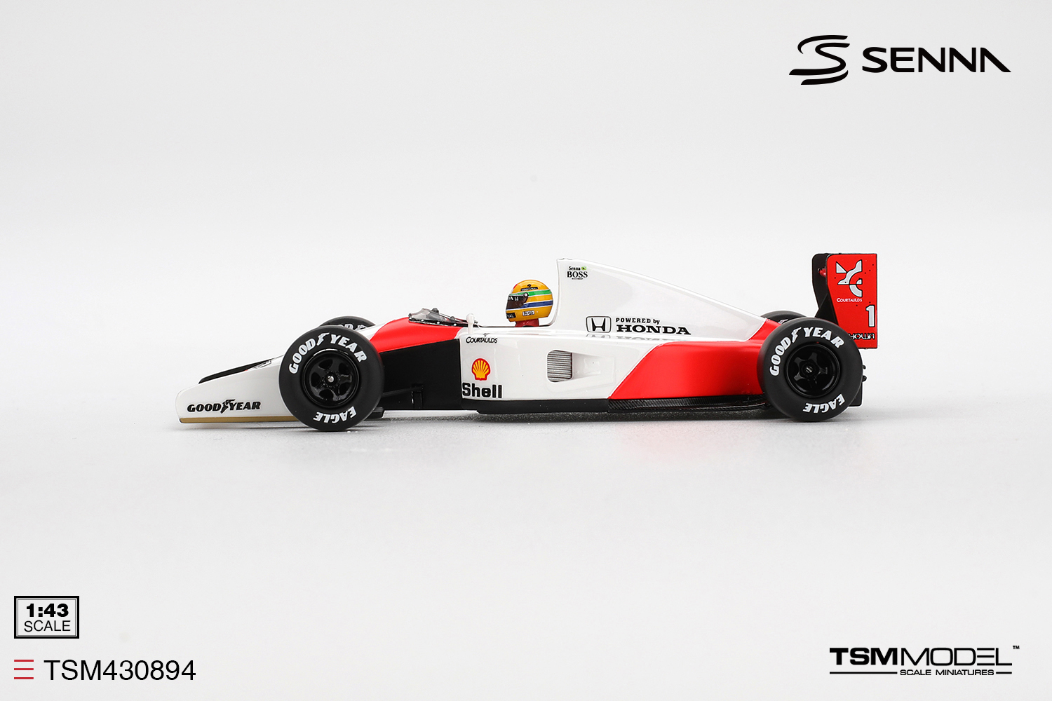TSM TSM430894 1:43 MCLAREN MP4/6 #1 AYRTON SENNA