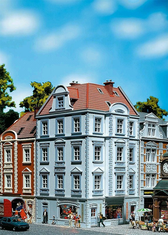 Faller 130906 Stadteckhaus Goethestraße 63 1:87 Spur H0 Bausatz Neu OVP