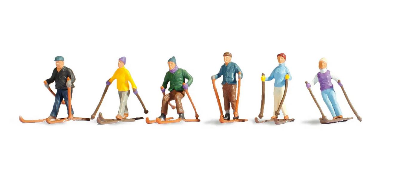 Noch 36828 Skifahrer 1:160 Spur N Neu OVP Figuren