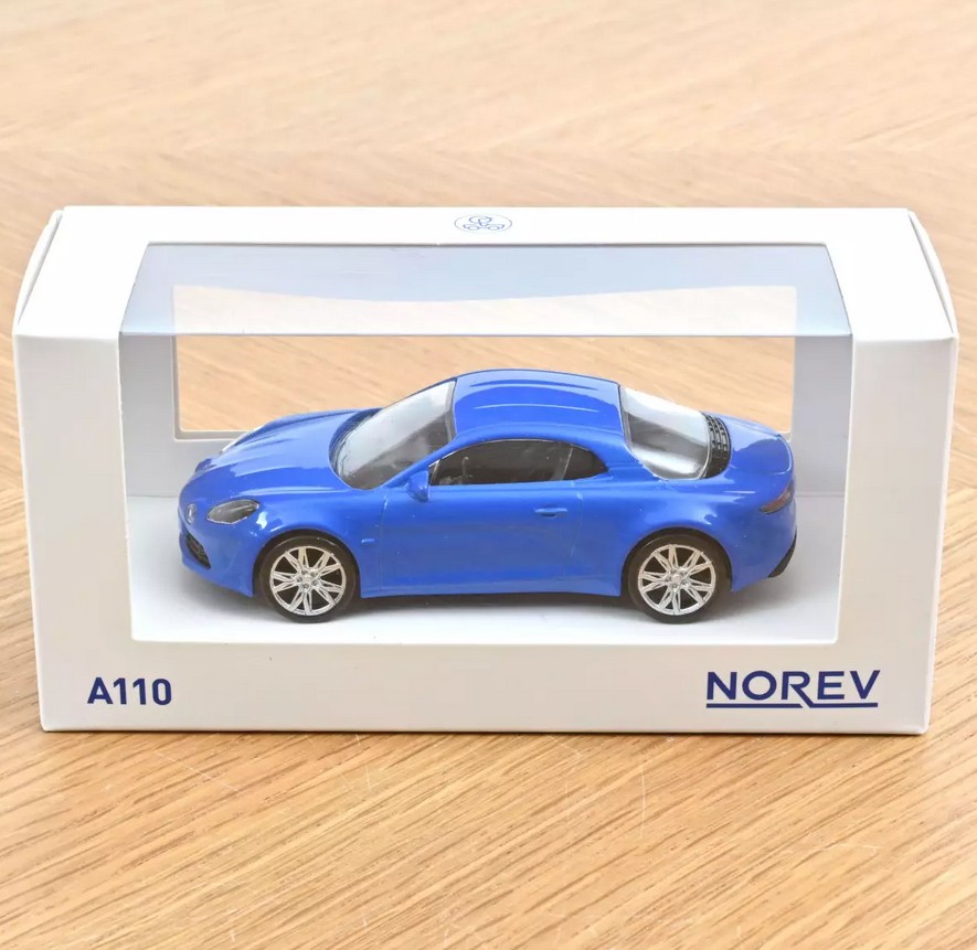 Norev 517875 Alpine A110 2017 Apine Blau Jet-car 1:43 Spur 0 NEU