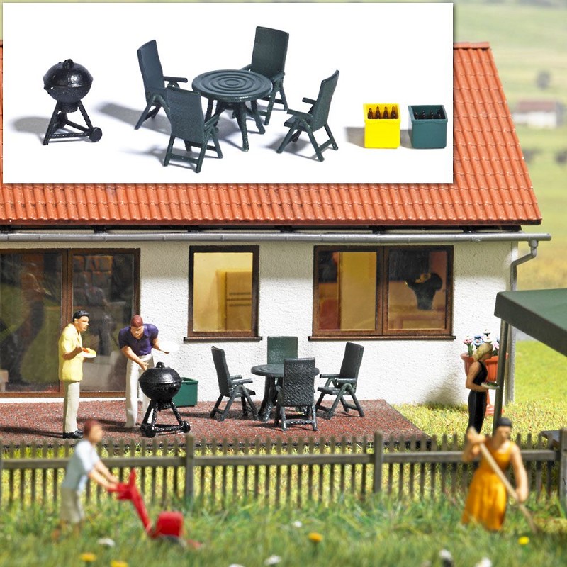 Busch 1190 Gartenmöbel & Grill
