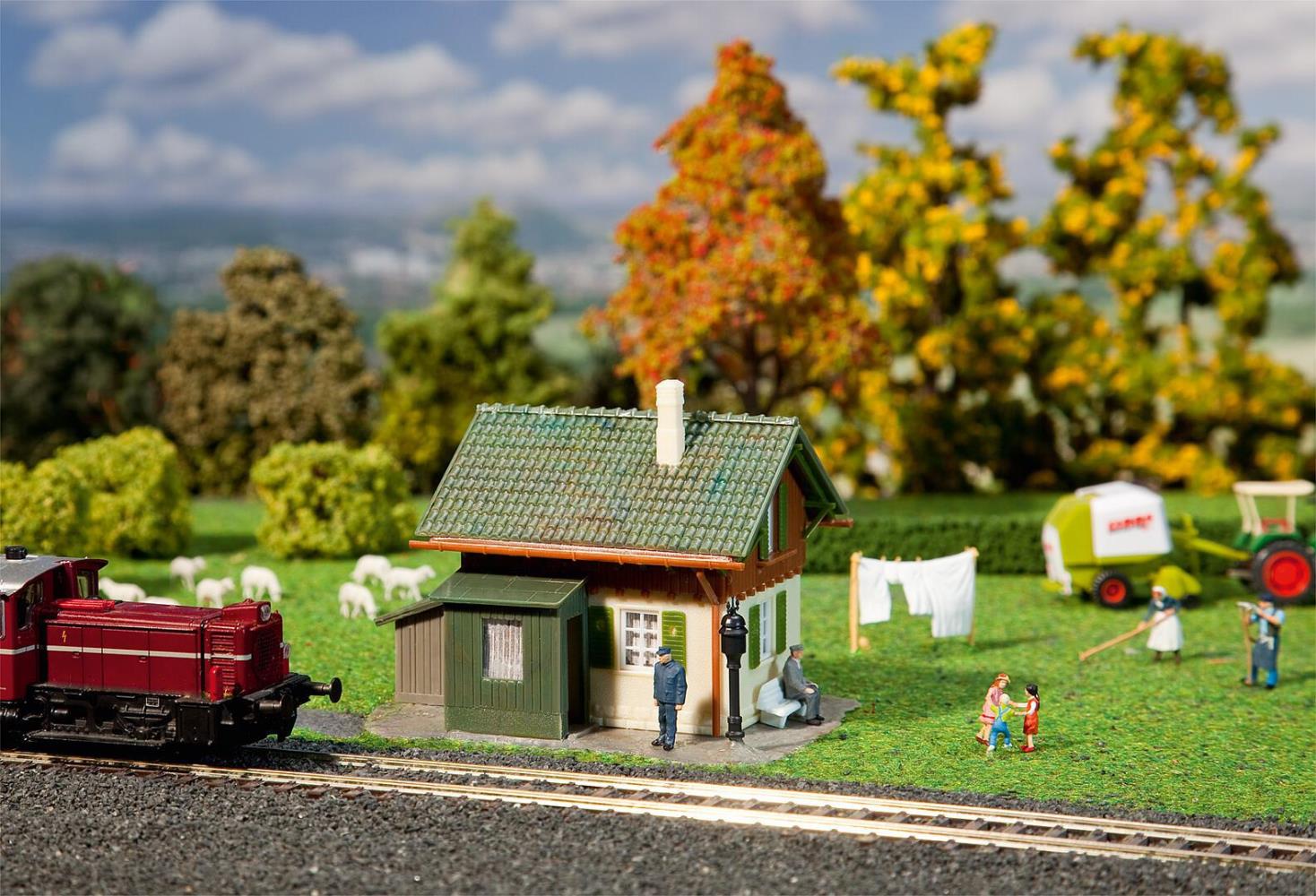 Faller 131356 Bahnwärterhaus 1:87 Spur H0 Bausatz NEU OVP