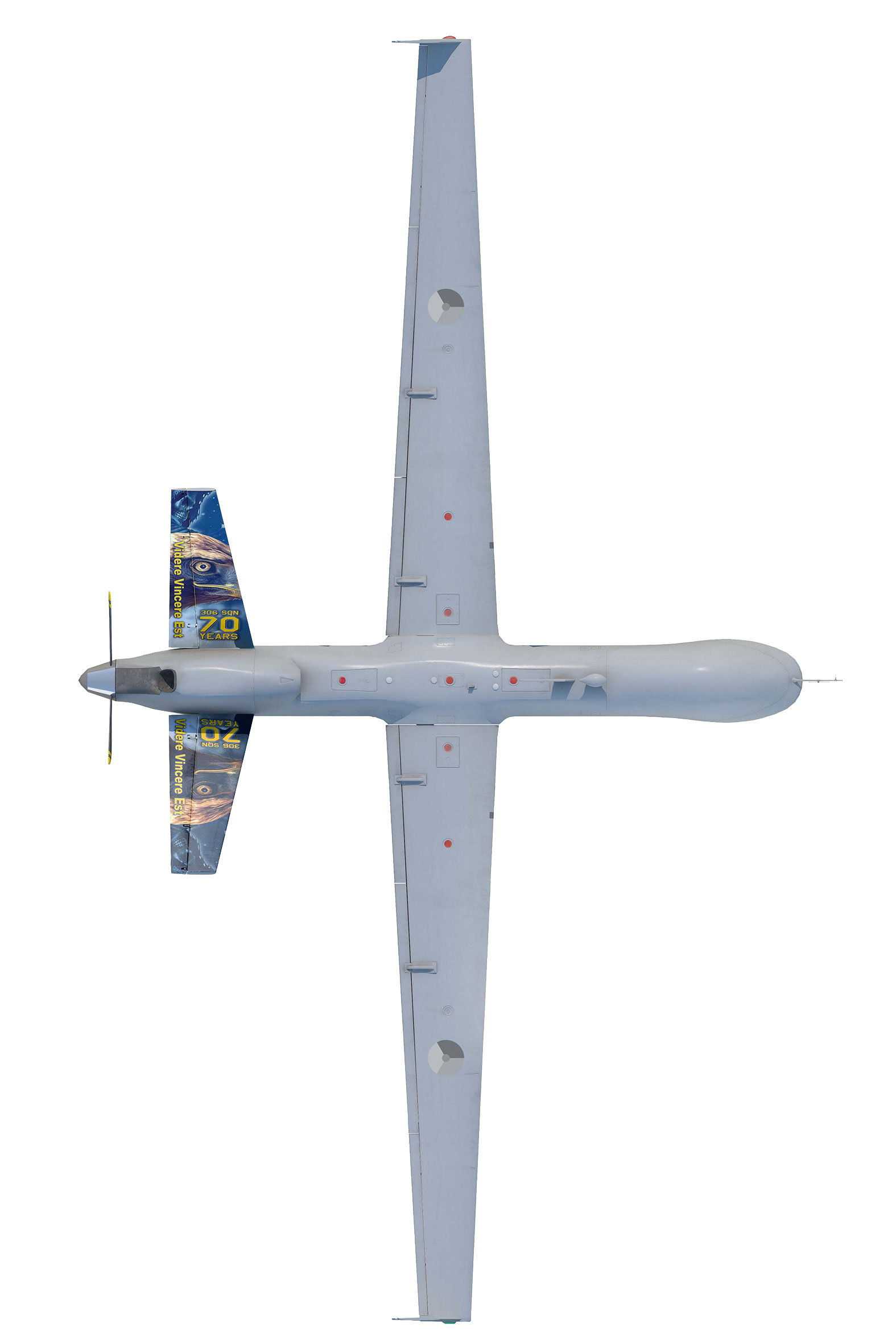 Herpa 580915 MQ-9 Netherlands 306Sq 70Years