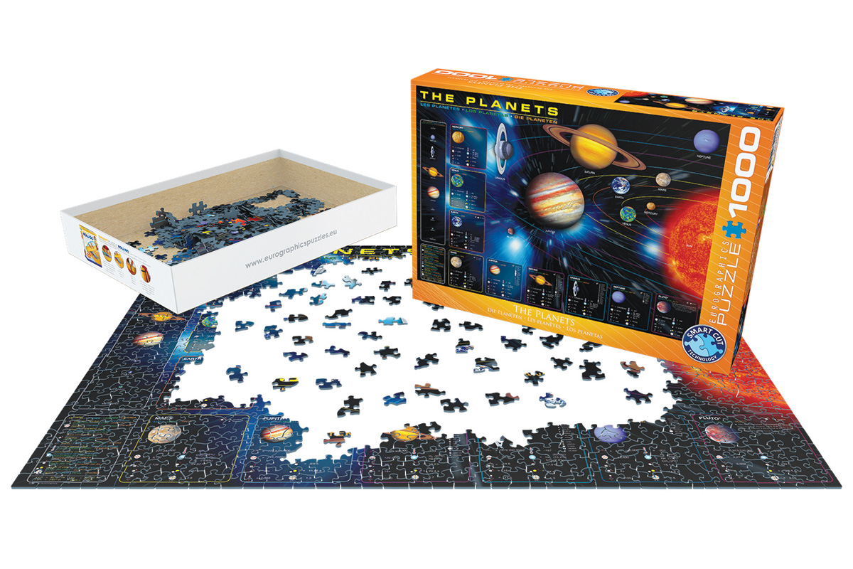 EUROGRAPHICS 6000-1009 Die Planeten 1000 Teile Puzzle